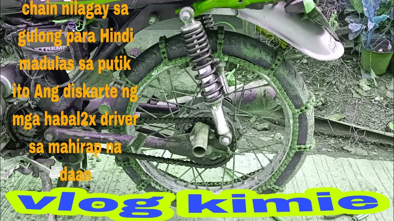 PAANO MAG LAGAY NG KADENA  SA GULONG PANG PUTIKAN ITO  PANOOREN ANG VIDEO