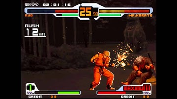 Snk vs Capcom Chaos - Ryo vs Mr. Karate