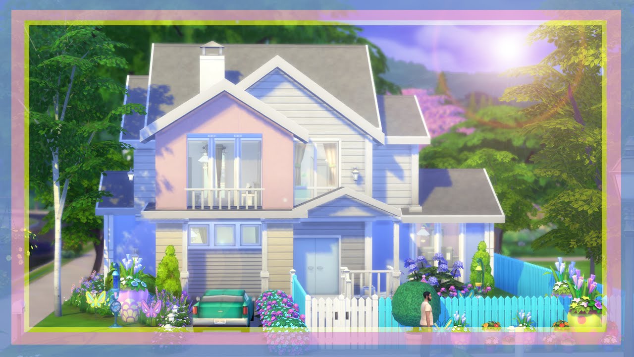 The Sims 4 Speed Build - The Morrison's Dream Home - YouTube