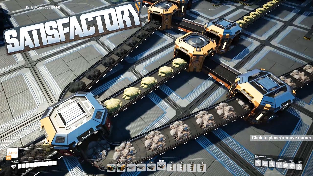 Experimenting with priority and sequenced belt control [SATISFACTORY