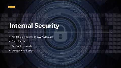 ConnectWise Security Essentials Webinar