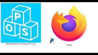 Install POS printer driver and enable silent print on Mozilla Firefox