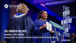#HumberGrad Fall 2025 | Ceremony 4 of 5 | November 7 at 10 a.m.