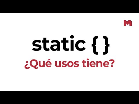 Video: ¿Cuándo se llama al bloque de inicialización estático?