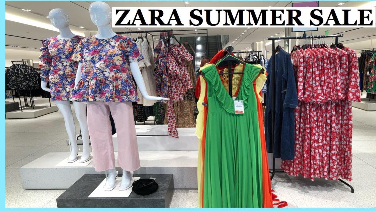 zara women's clothing sale