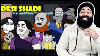 Sardar ji React to Desi Shadi ft. Sharum Ki Sketchbook | PunjabiReel TV