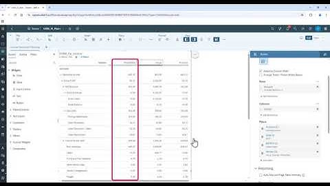 How to perform manual input planning in SAP Analytics Cloud SAC - Tutorial 2