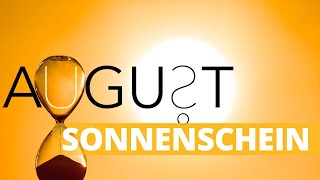 3-Tage-Wetter: August endet - hier gibt's den meisten Sonnenschein