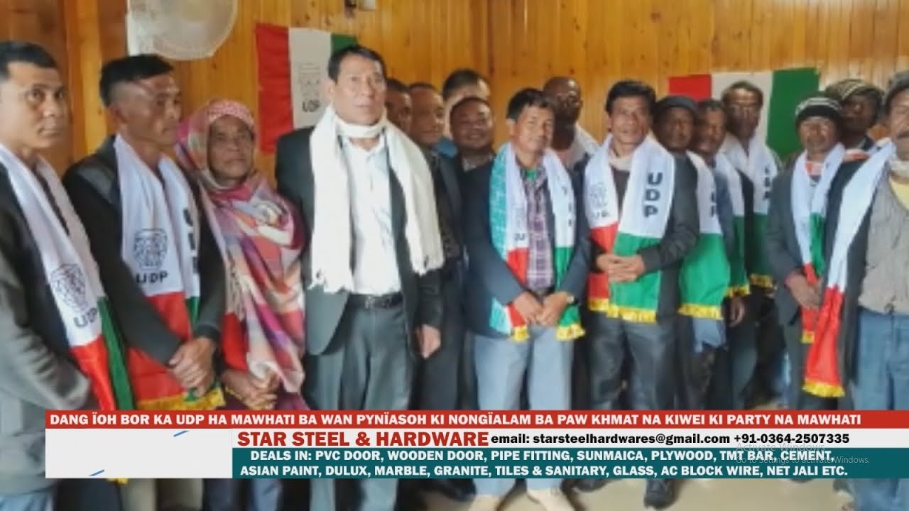 DANG ÏOH BOR KA UDP HA MAWHATI BA WAN PYNÏASOH KI NONGÏALAM BA PAWKHMAT NA KIWEI KI PARTY NA MAWHATI