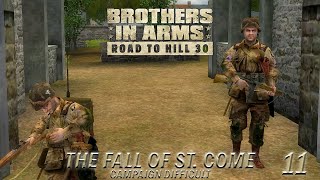 Brothers in Arms: Road to Hill 30 | The Fall of St. Come | Difficult Gameplay