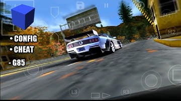 CONFIG & CHEATS NFS - MOST WANTED BLACK EDITION   AETHERSX2 | HELIO G85