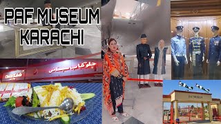 PAF MUSEUM KARACHI | Museum Park Karachi 2023 | Famous Chullu kabab Karachi | Travel Vlog 2023