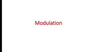 Modulation techniques | PYTHON CBSE CLASS 12