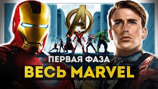Полная история МАРВЕЛ | Фаза 1 | Мстители, Железный человек, Тор, Капитан Америка, Халк
