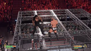WWE 2K22 (PS5) - Triple HHH vs The Undertaker Gameplay | Hell in a Cell (4K 60fps)