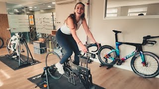 Choosing her first bike!