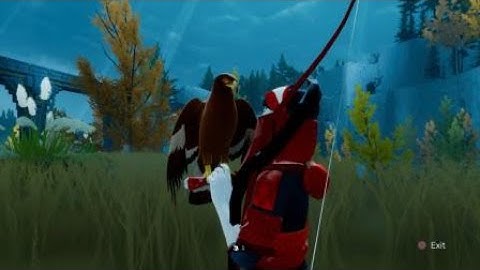 The Pathless (PS4) - Saving Eagle in Storm