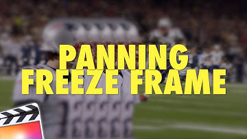 Final Cut Pro X Panning Freeze Frame Effect Tutorial