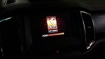 Ford GT350R splash screen SYNC 3