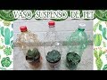 Reciclando garrafa pet - vasos para plantas!