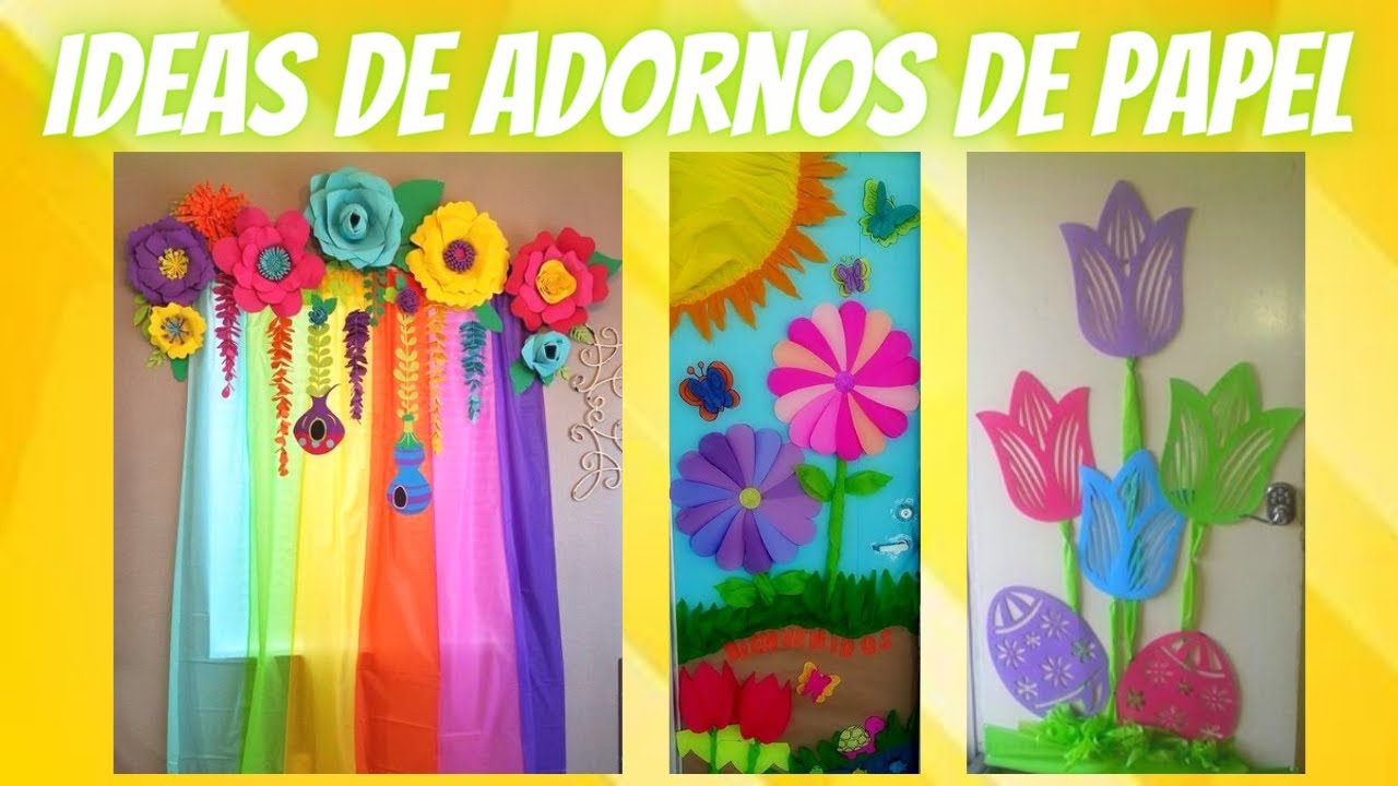 21 bonitas manualidades de primavera para niños