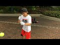 小学生ボクシングボール 風真（boxing ball training Punching tennis ball training ）