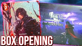 SICK FULL ART! - Final Fantasy TCG Gunslinger in the Abyss Booster Box Opening!