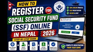 How to Register for Social Security Fund (SSF) Online in Nepal | Step-by-Step Guide 2026