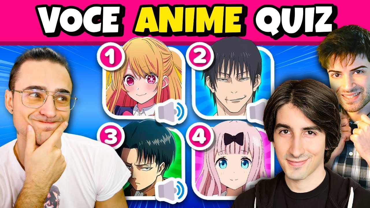 INDOVINA IL PERSONAGGIO ANIME DALLA VOCE 🔊✨