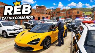 CARROS REBAIXADOS ONLINE | CAI NO SUPER COMANDO DA PMSP FORÇA TÁTICA COM A MCLAREN NA FAVELA ! screenshot 5