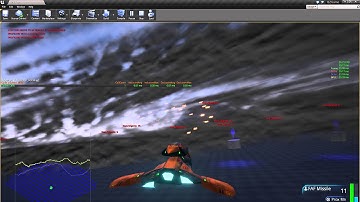 UE4 Hovertank Game - Missile Stress Test