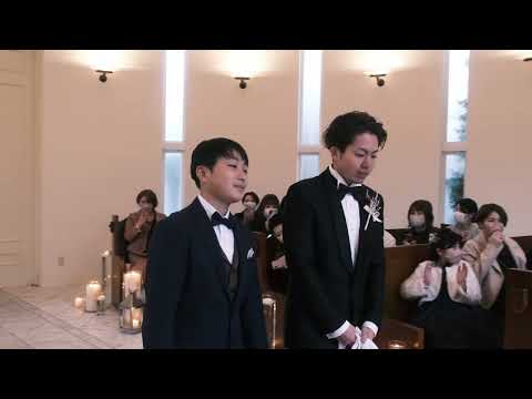 8万円でウエディング当日エンドロールの映像を作成いたします。