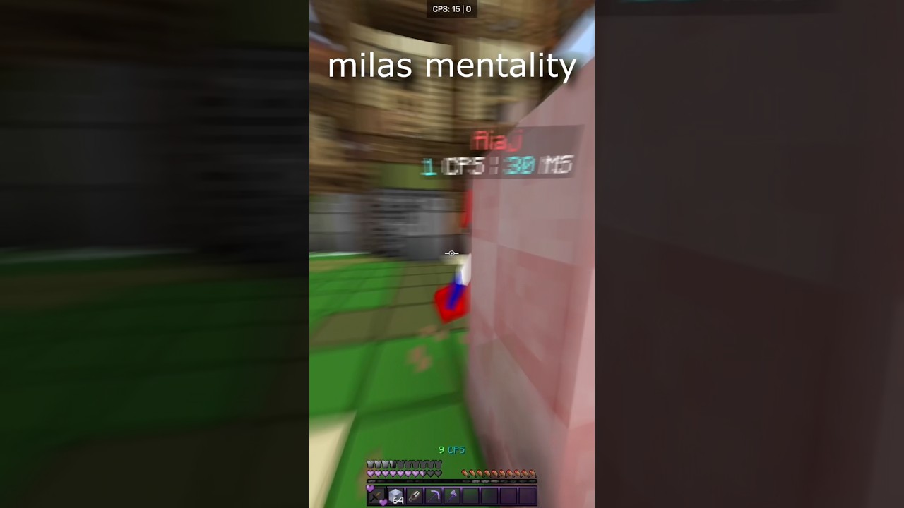 milas mentality... @6Milas #minecraft #swimgg #bedfight #mcpe #hive #bedwars #skywars #milas #aiaj