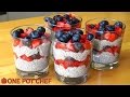 Chia Seed Mixed Berry Puddings | One Pot Chef