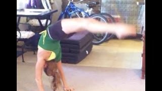 How To Go Into A Bridge Backbend From A Handstand With Coach Meggin