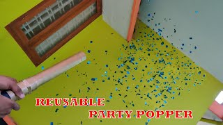 REUSABLE PARTY POPPER | HOME MADE PARTY POPPER | COMPACT PARTY POPPER | MALAYALAM | C20 CREATIONS