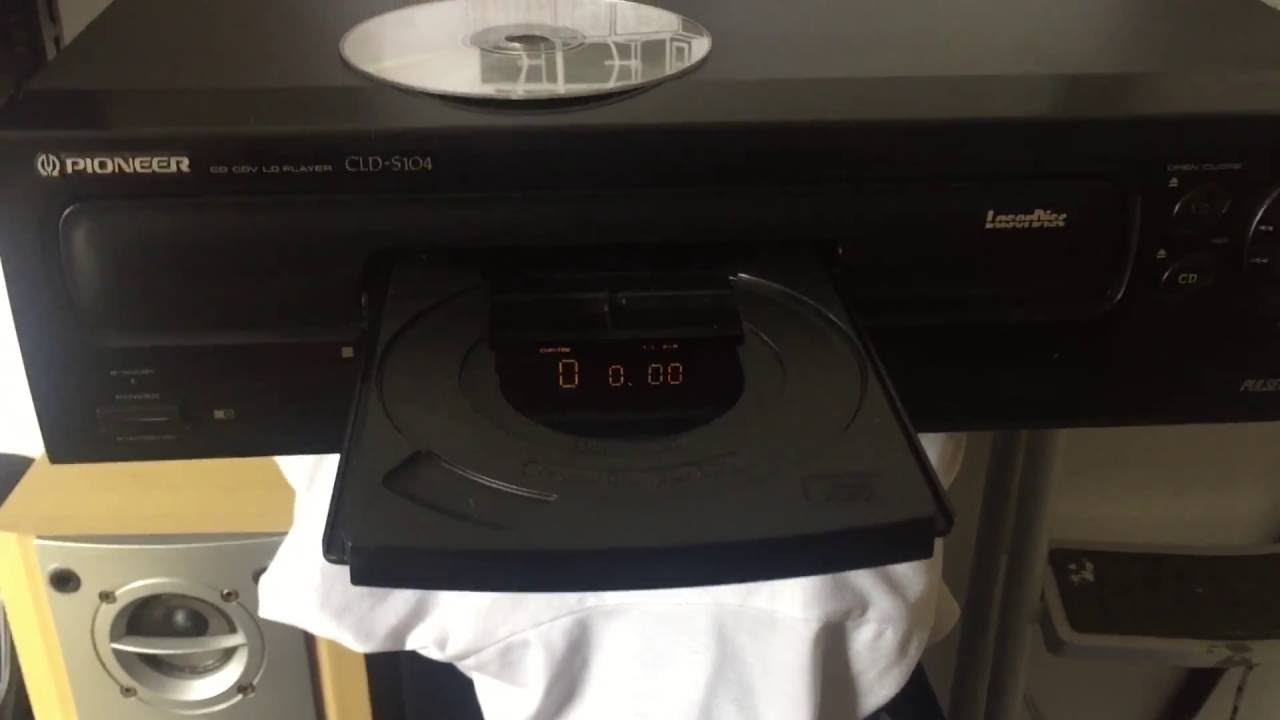 Laser Disc LD Pioneer cld-s104