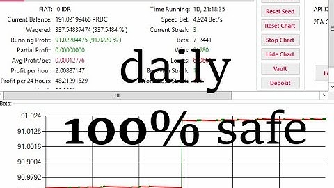 daily 45% safe profit dicebot script