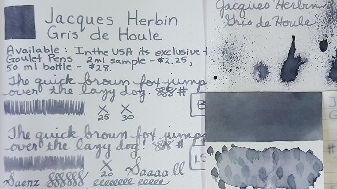 Jacques Herbin - Rouge d'Orient- Ink Profile 