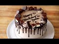 2.2kg Chocolate Chip Cookie-Brownie-3 Layer Cake | Real Dark Chocolate Buttercream Frosting