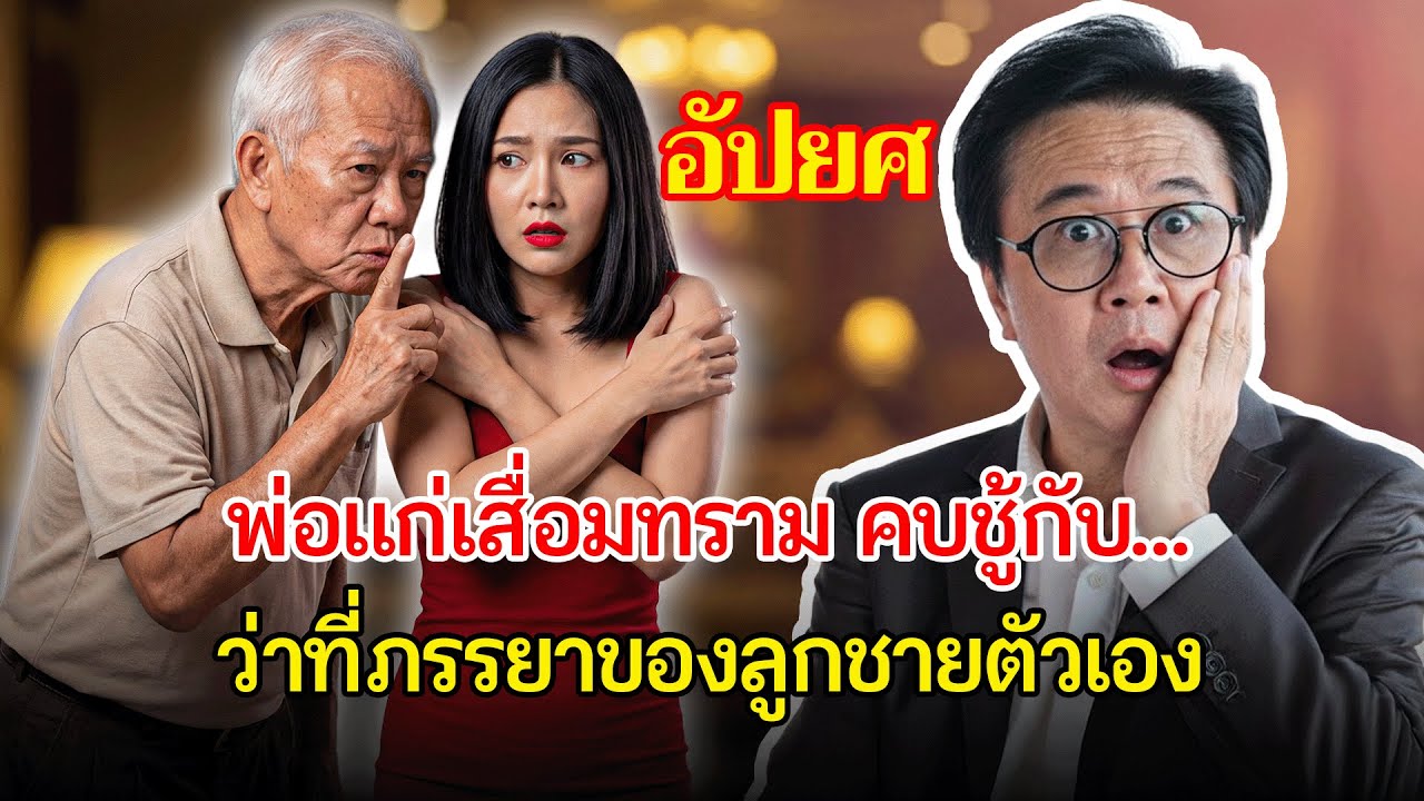 เรื่องอึดอัดใจ กับ วีที: พ่อแก่ไร้ศีลธรรม แอบคบชู้กับแฟนของลูกชาย - เรื่องจริงสุดขมขื่น