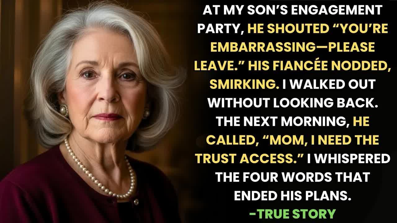 HER TRUE STORY FROM ARIZONA 👵💔 He Told Her to Leave His Party So She Whispered Four Words And