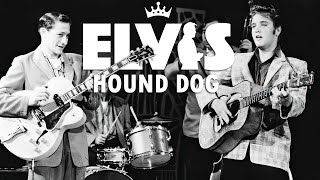 Hound Dog (Unofficial Music Video) 1956 - Remastered Studio Audio - Elvis Presley