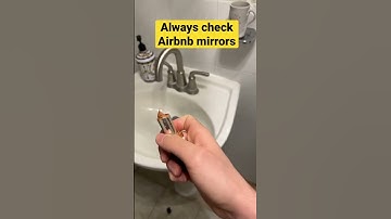 Always check Airbnb mirrors