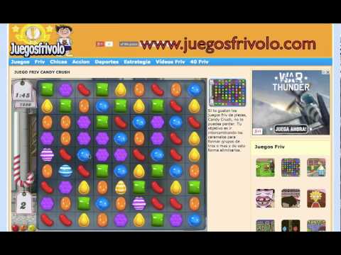 Juegos friv Candy Crush - YouTube