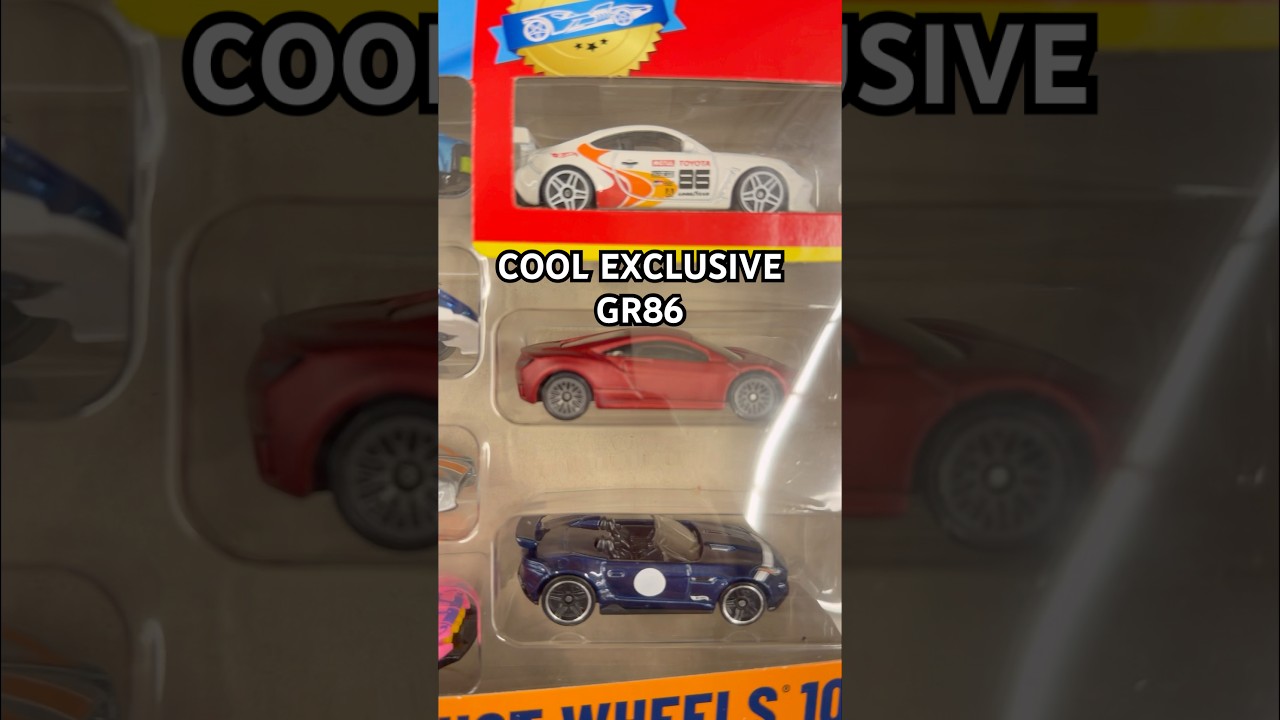Крутые литые модели Hot Wheels найдены в некоторых наборах по 10 штук! 