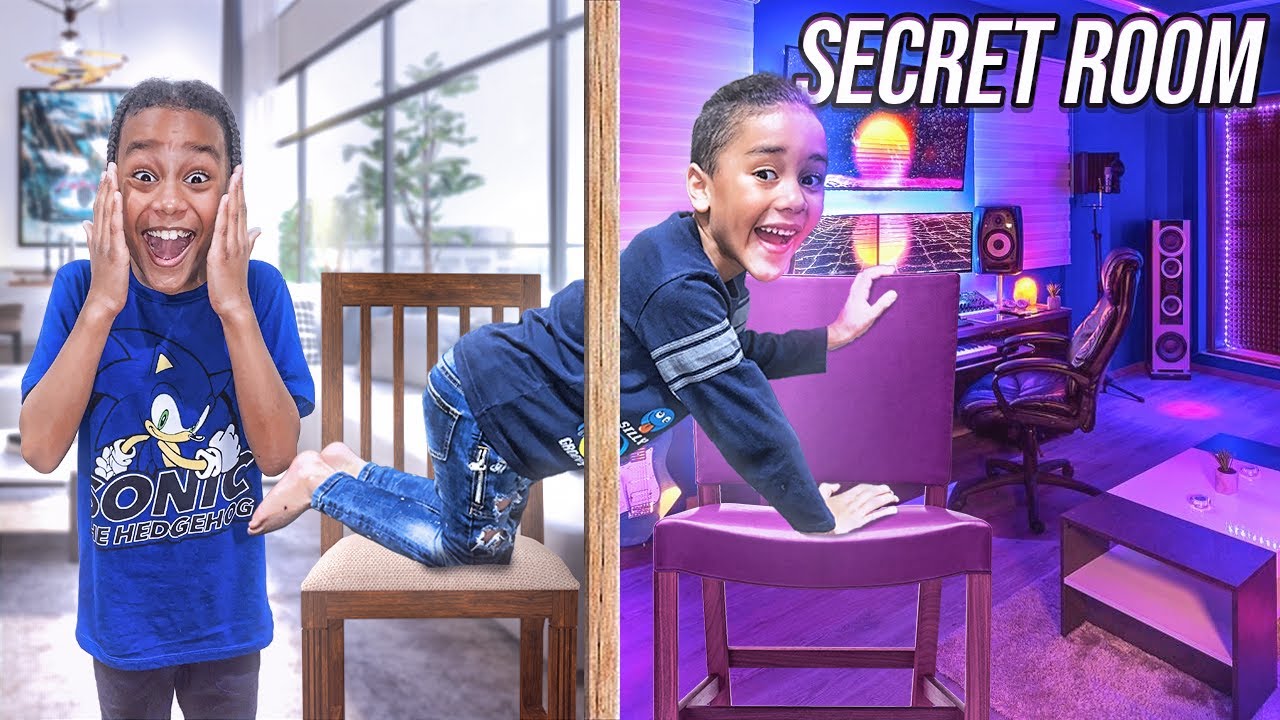 We Found A SECRET ROOM HIDDEN In Our House!! - YouTube