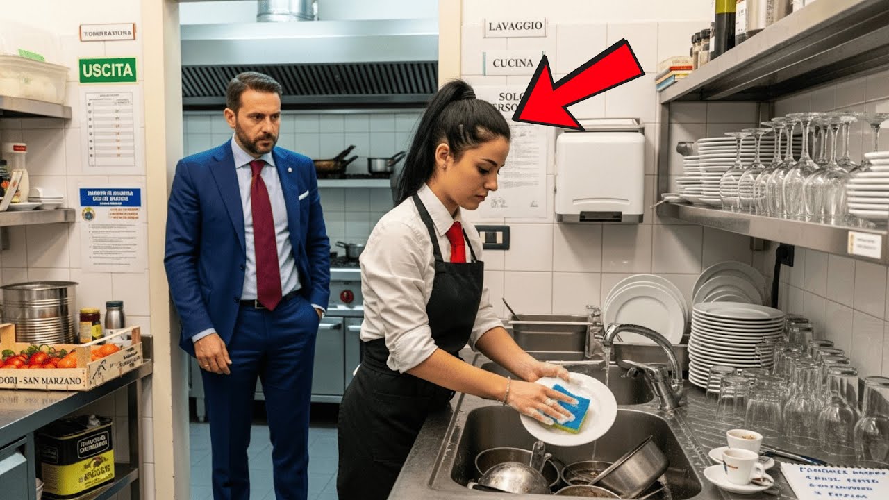 Il Milionario Vide La Figlia Della Domestica Lavare I Piatti — Poi Scoprì Perché Saltava La Scuola.