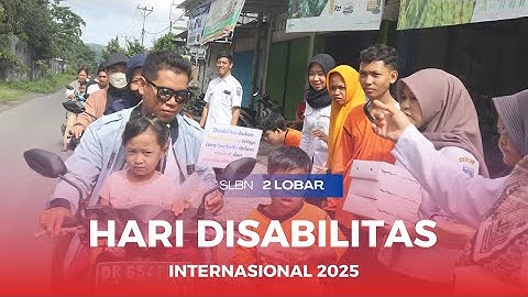 HARI DISABILITAS INTERNASIONAL (HDI 2025)
