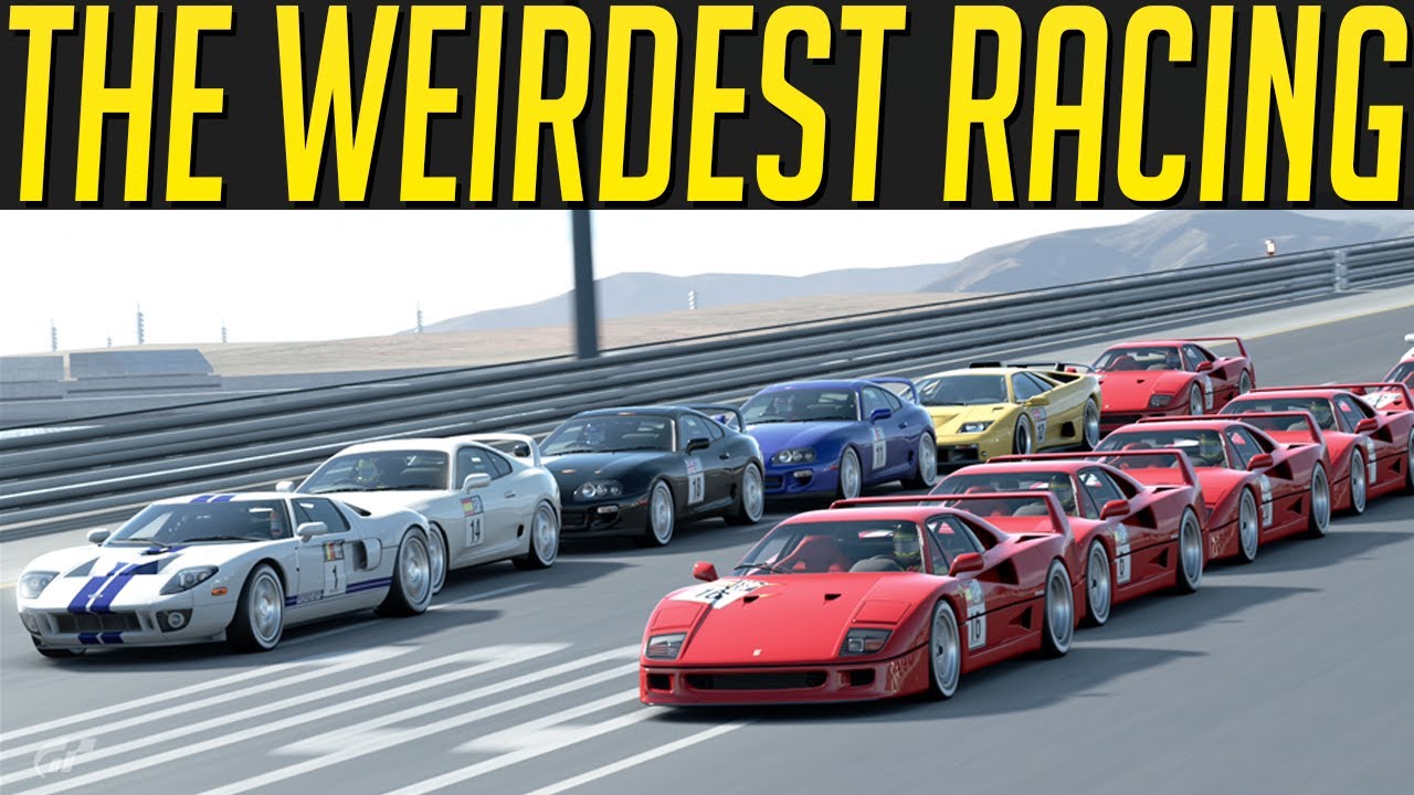 The Weirdest Racing You'll See on this Game